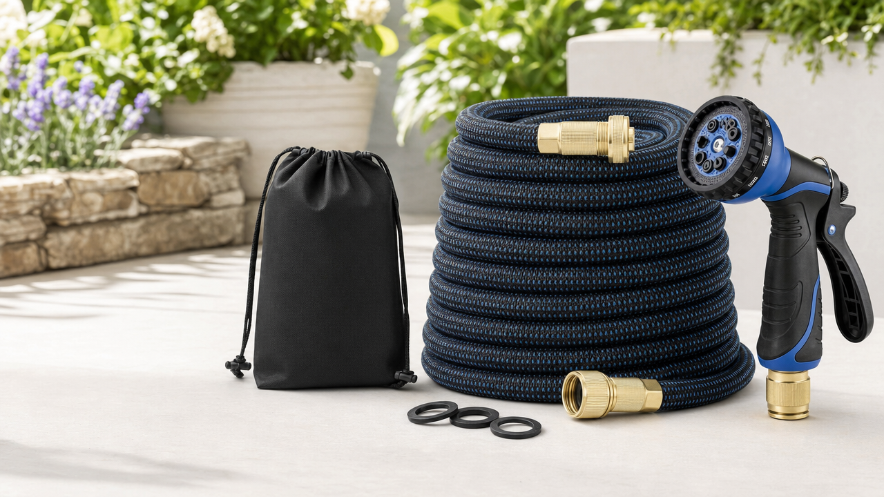 100FT Expandable Garden Hose Wholesale From US$1.61: Build a $19.99 Watering Set