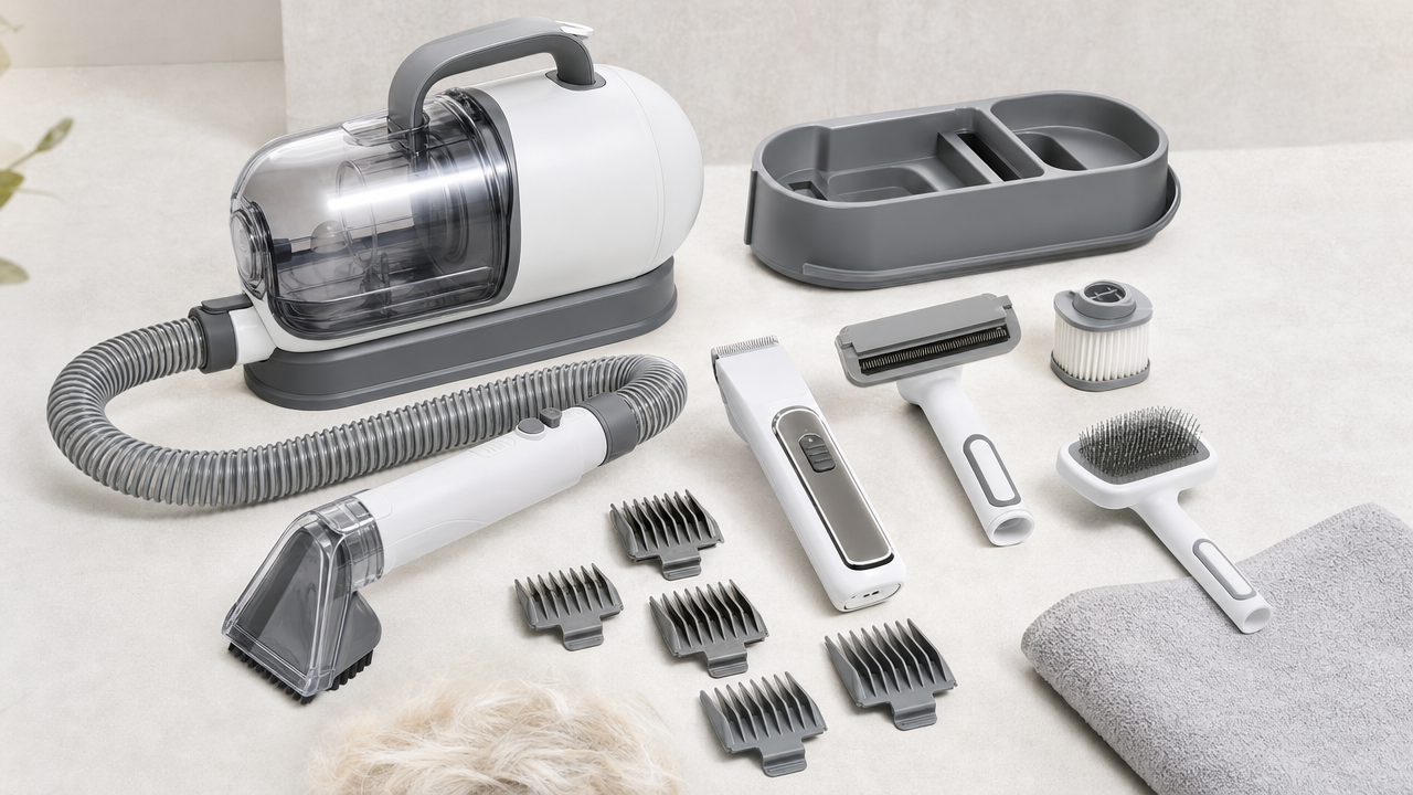 Pet Grooming Vacuum Kit Wholesale From US$28.00: Turn Shedding Into a Complete At-Home Service