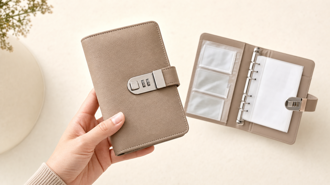 A6 Lockable Savings Notebook Wholesale From US$0.39: Build a $16.20 Budgeting Offer