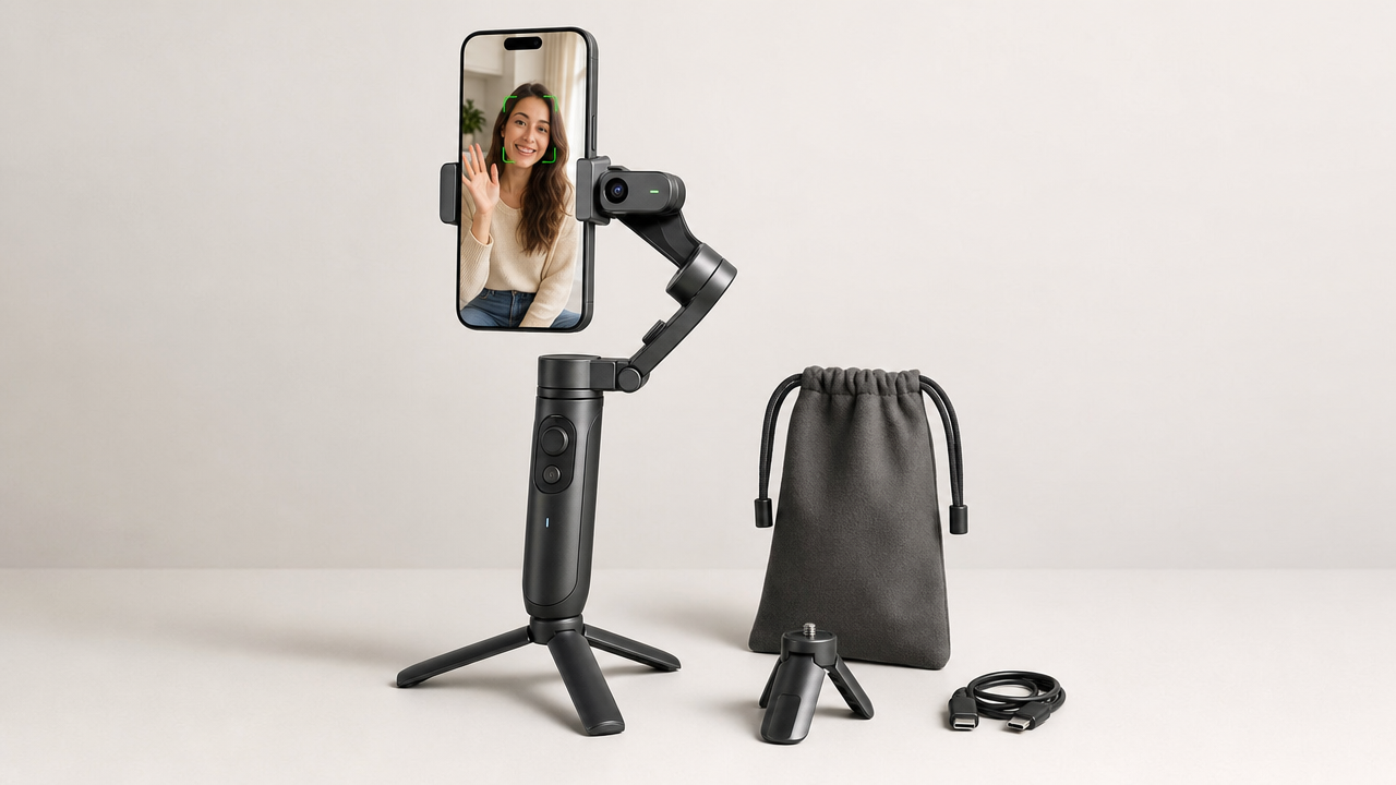 AI Face-Tracking Phone Gimbal Wholesale From US$44.52: Build a $99.99 Creator Offer