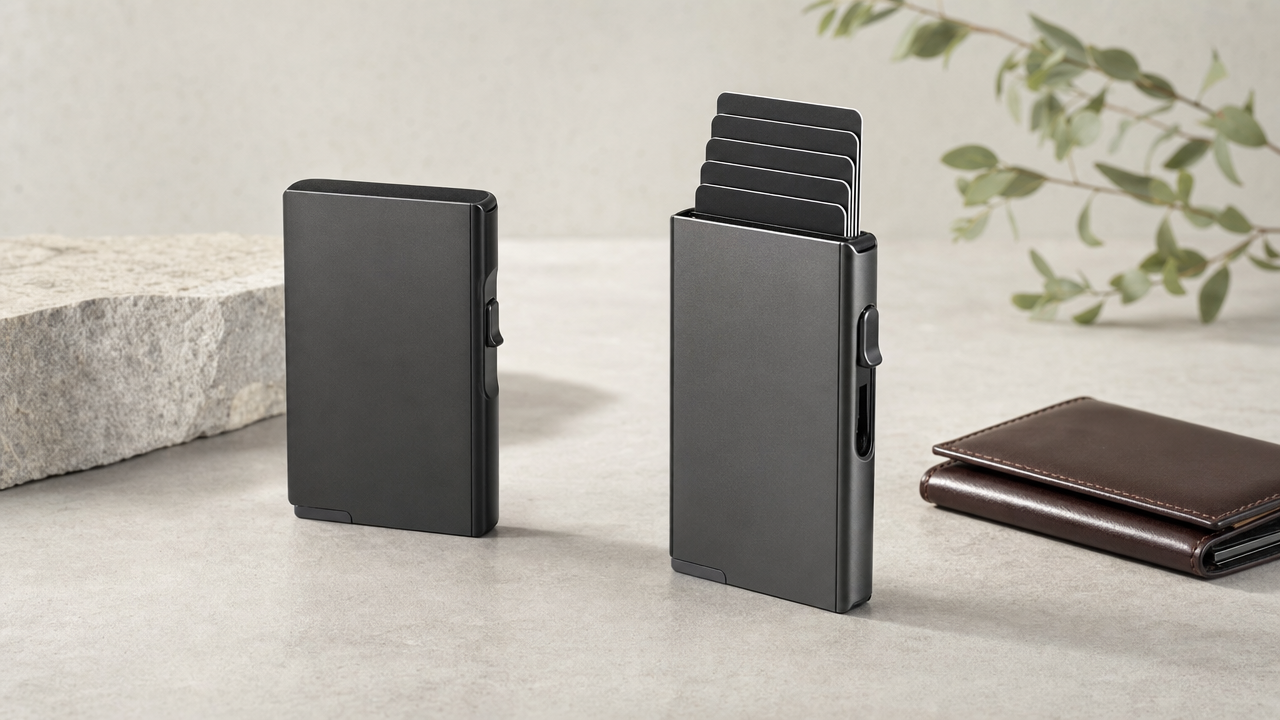 Aluminum Pop-Up Card Wallet Wholesale From US$3.64: Build a $26.09 Quick-Access Offer