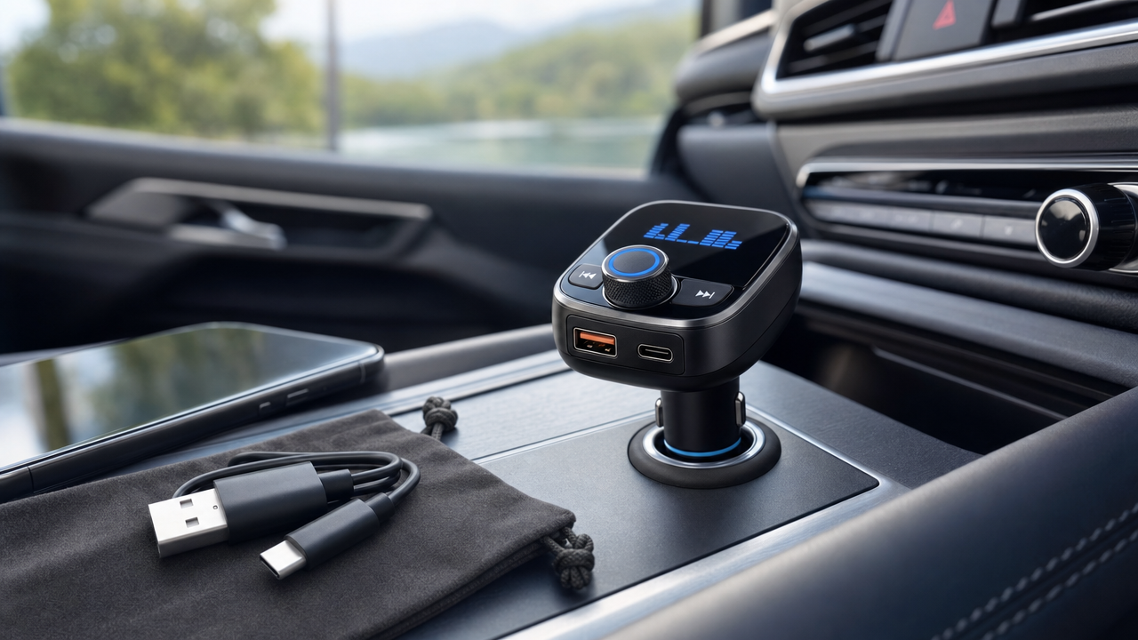 Bluetooth FM Transmitter Wholesale From US$0.87: Sell Car Audio Upgrades at $14.99