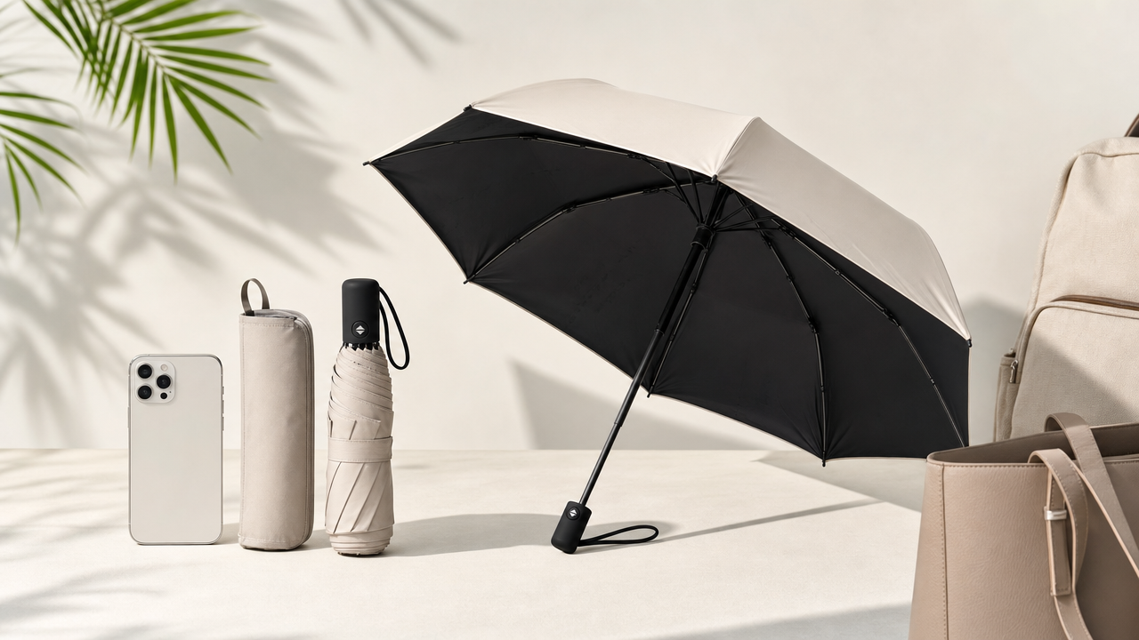 Compact UV Pocket Umbrella Wholesale From US$2.91: Small-Bag Shade With a Big Retail Story