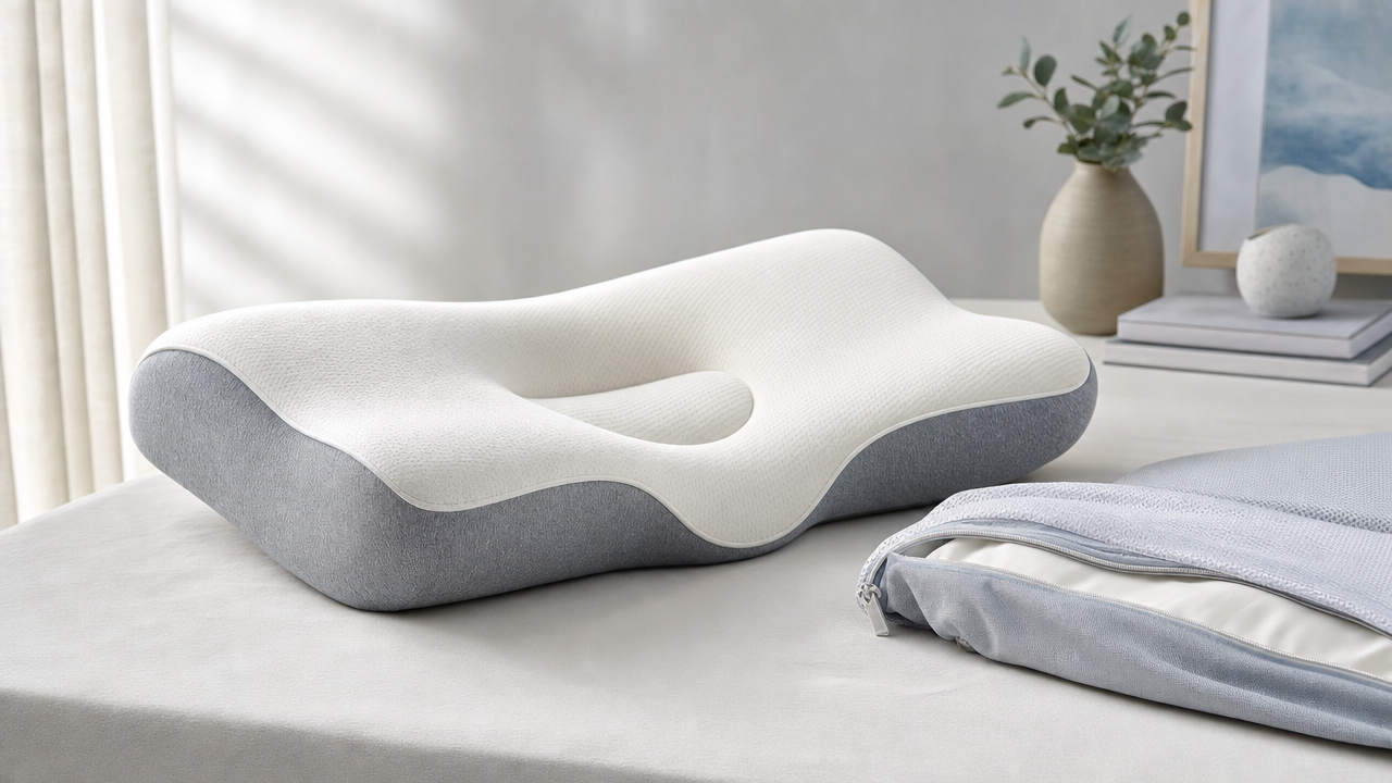 Contoured Memory-Foam Neck Pillow Wholesale From US$2.10: Build a $34.99 Sleep Offer