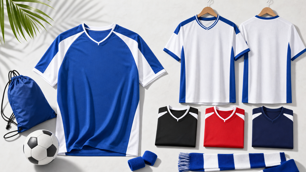 Custom Soccer Fan Jersey Wholesale From US$3.08: A Fast-Moving Fanwear Item for Summer Sports Selling