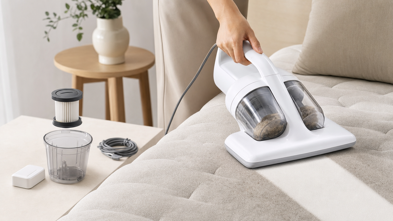 Dual-Cup Mattress Vacuums: Similar Options From US$6.30