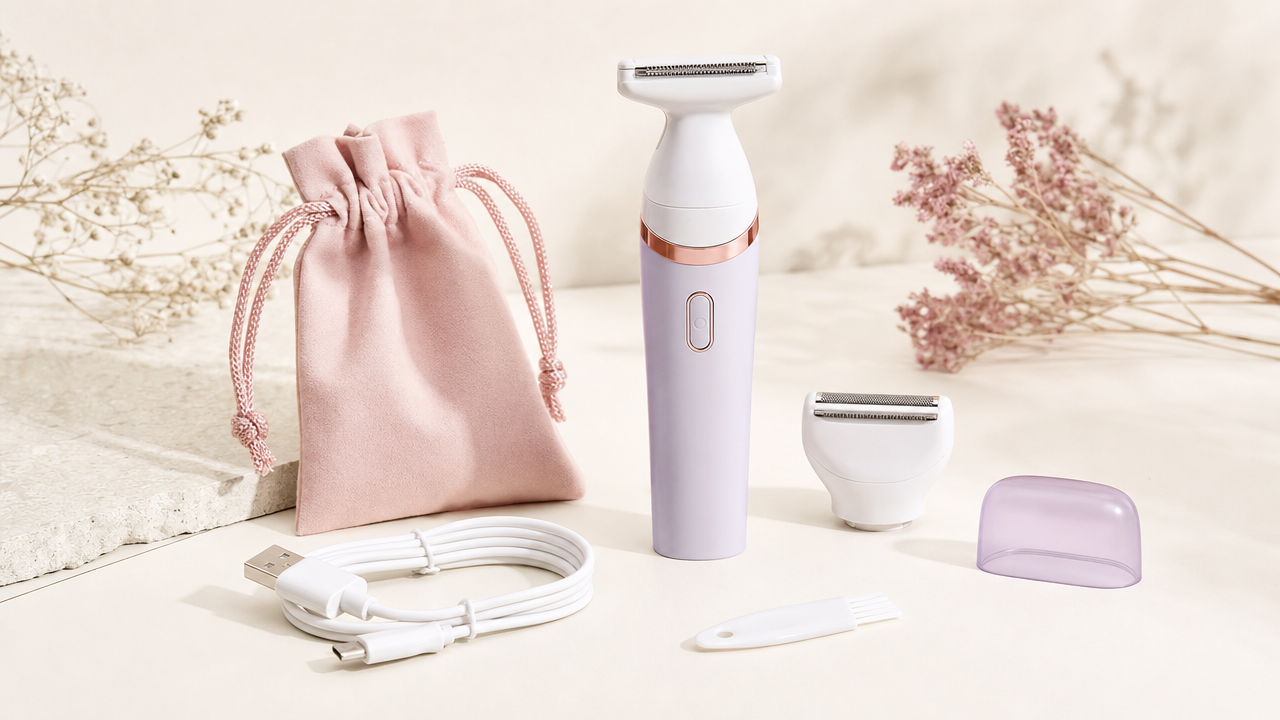 Dual-Head Women's Electric Shaver Wholesale From US$1.68: Two Grooming Tools in One