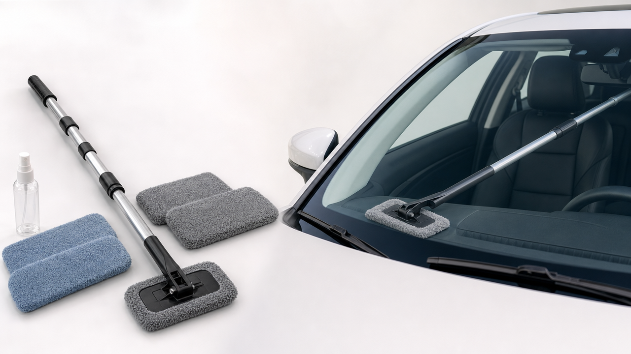 Extendable Windshield Cleaner Wholesale From US$0.39: Turn a Hard-to-Reach Chore Into an $11.99 Demo Sale