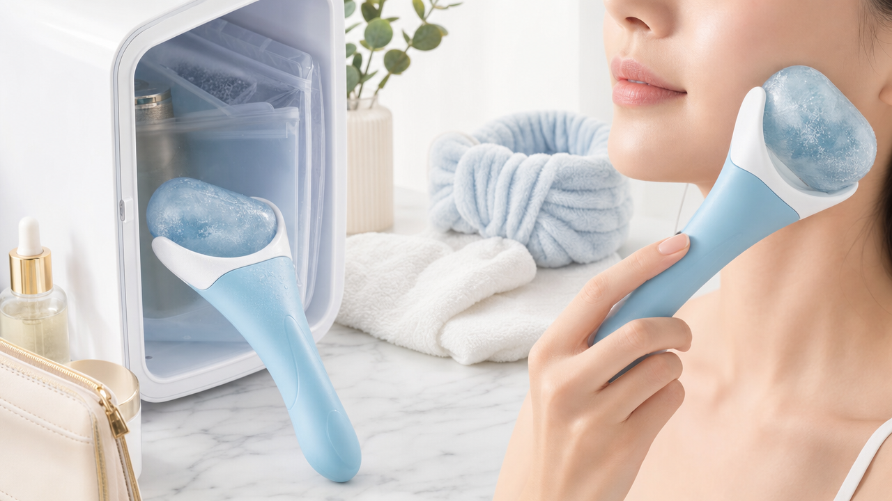 Facial Ice Roller Wholesale From US$0.67: A Cool Beauty Tool for Routine Demos
