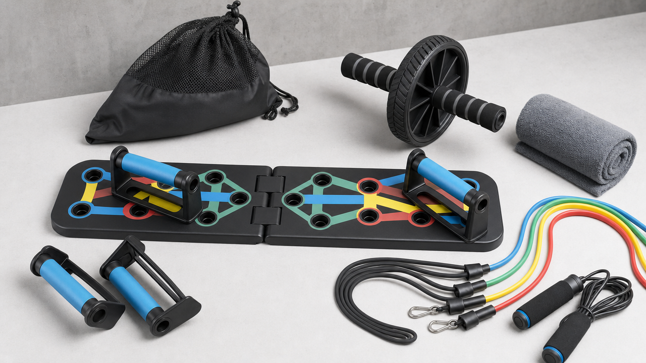 Foldable Push-Up Board Kit Wholesale From US$1.12: A Compact Home Gym Product Built for Challenge-Style Selling