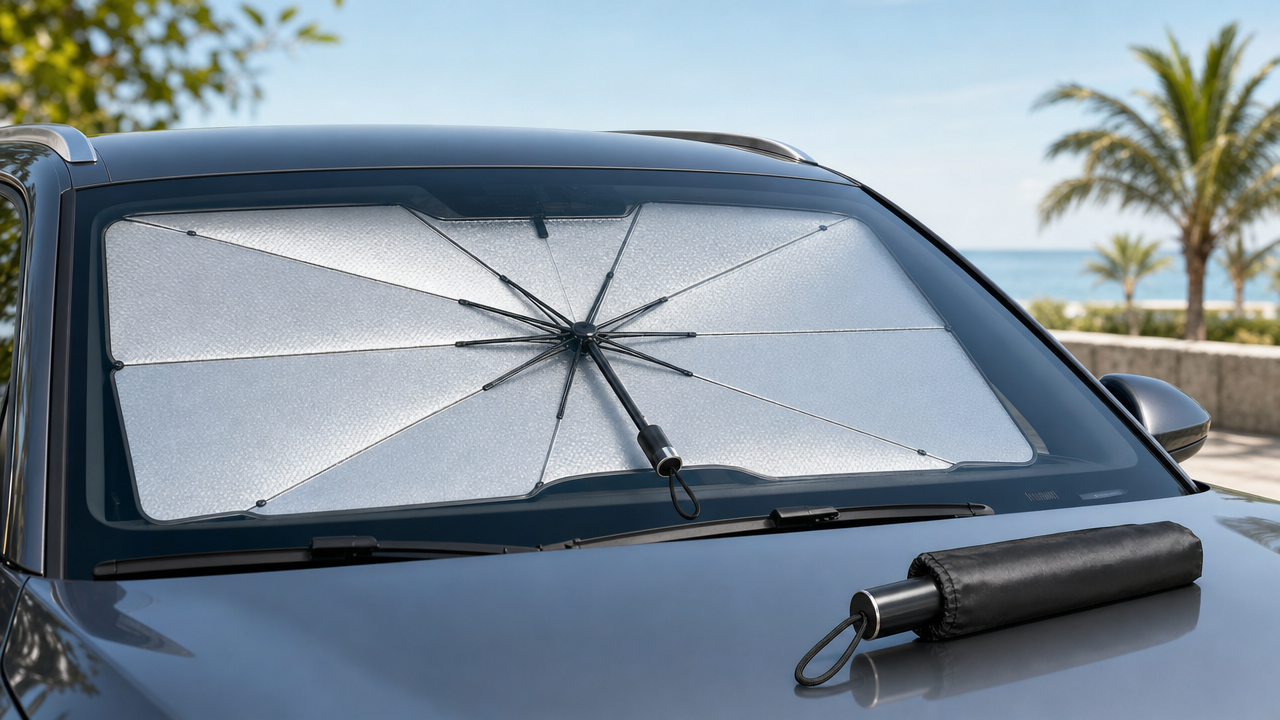 Foldable Windshield Sunshade Umbrella Wholesale: A Summer Car Accessory With Strong Demo Appeal