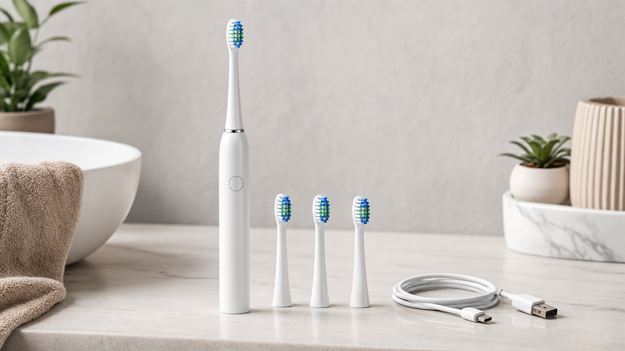 Four-Head Electric Toothbrush Wholesale From US$1.96: Build a Compact $4.99 Oral-Care Offer