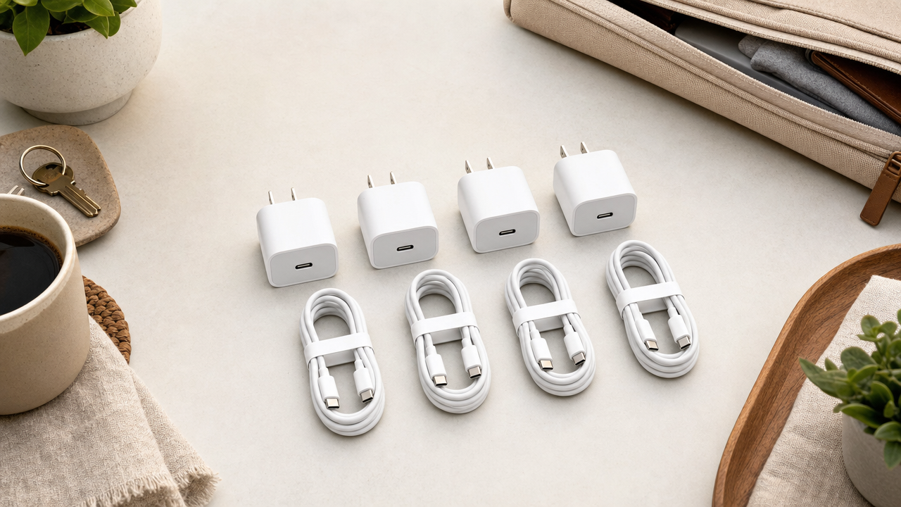 Four-Pack USB-C Fast Charger Kit Wholesale From US$2.52: Build a $14.99 Charging Offer
