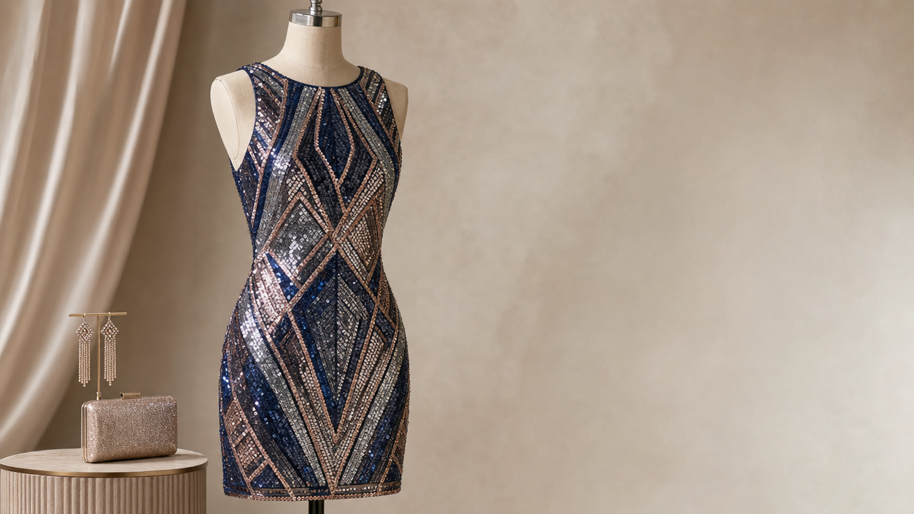 Sequin Mini Dress Wholesale From US$5.04: Sell Party Styles at $32.99