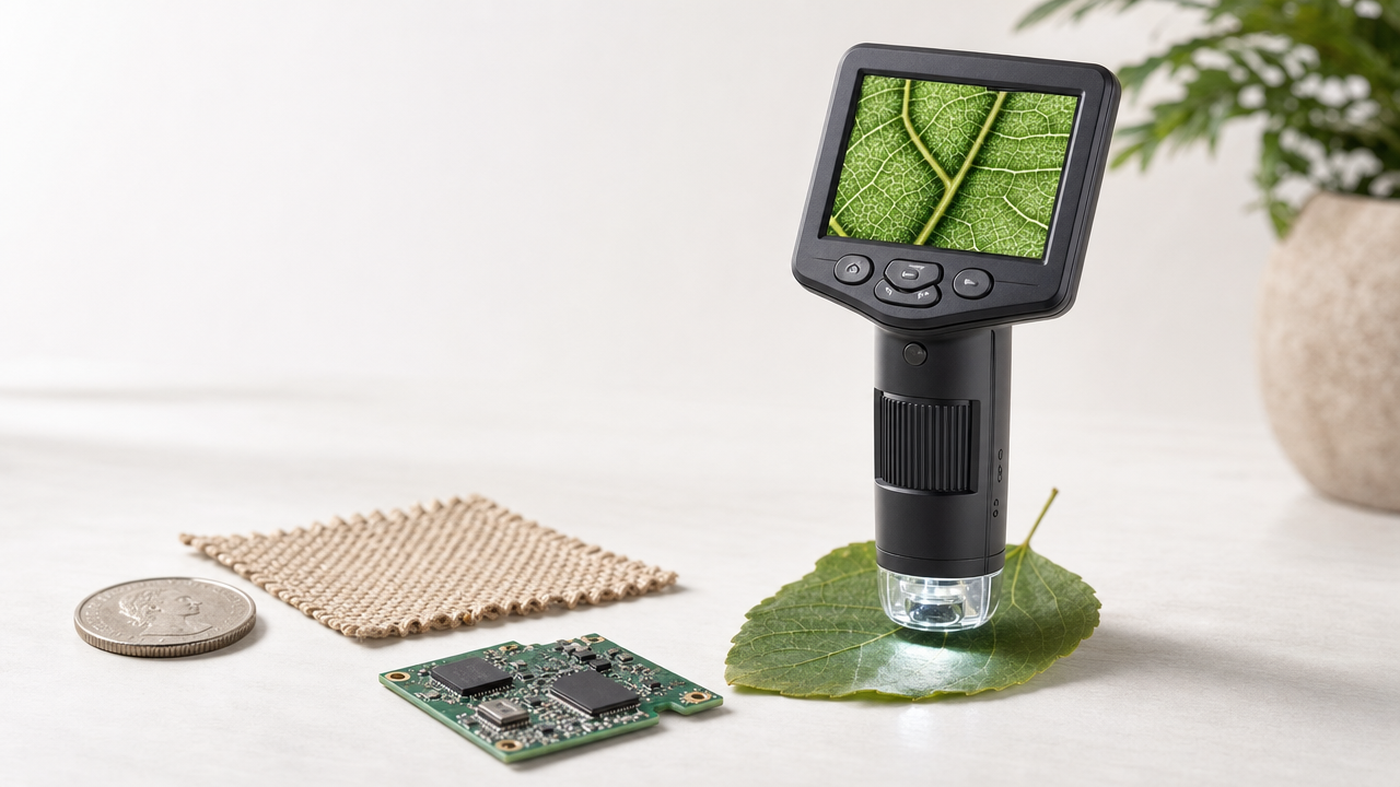 Handheld Digital Microscope Wholesale From US$15.12: A Small Gadget With a Big Reveal
