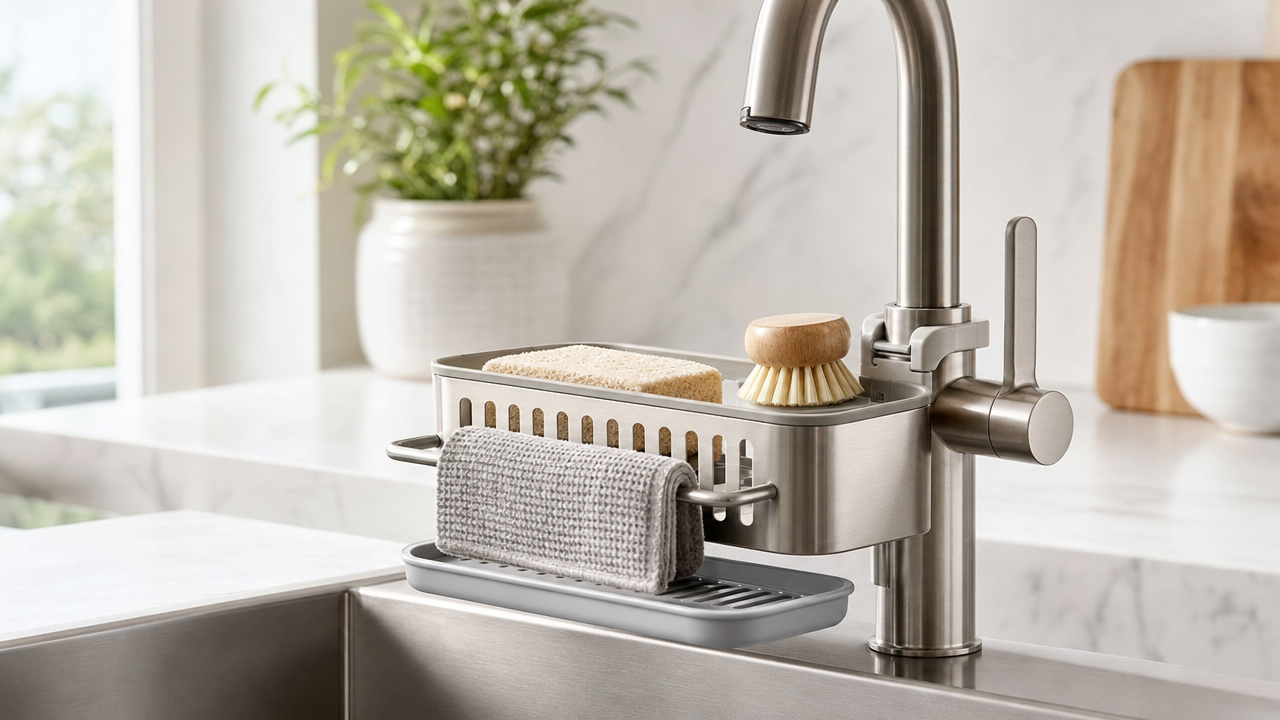 Hanging Faucet Sink Organizer Wholesale From US$3.69: Build a $12.95 Counter-Clearing Offer