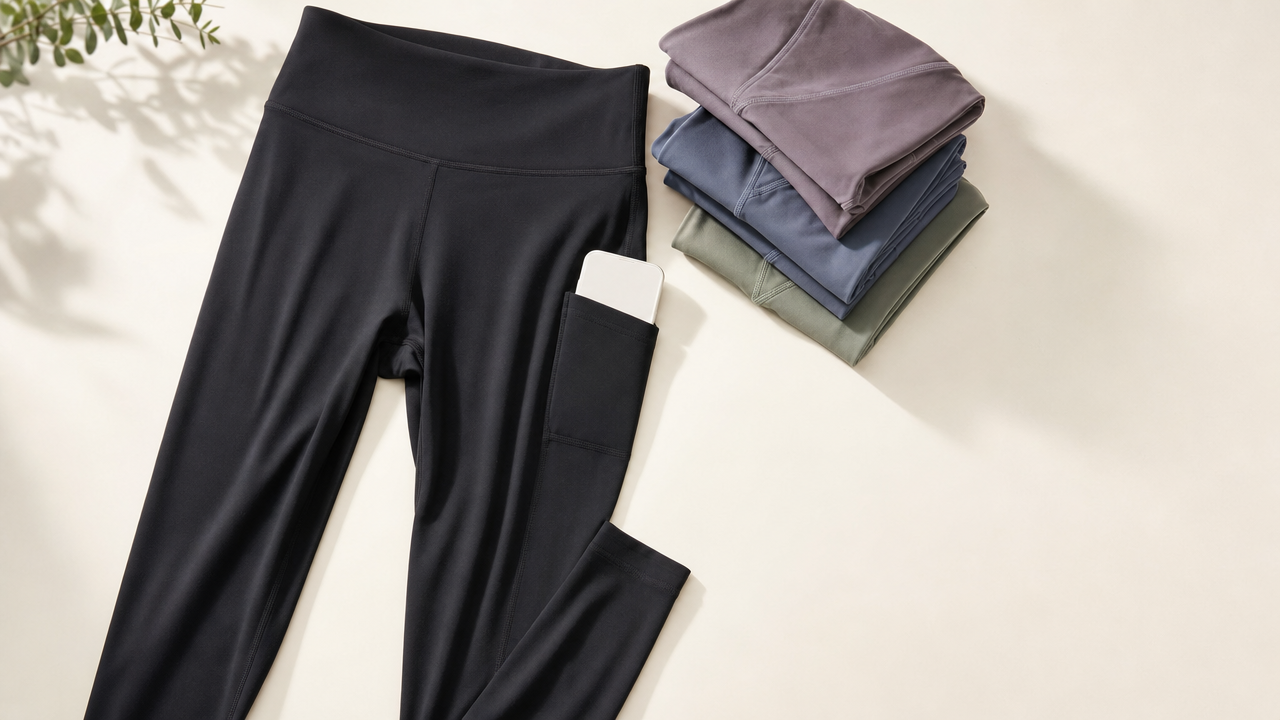 High-Waisted Pocket Training Leggings Wholesale From US$1.39: Build a $29.99 Offer