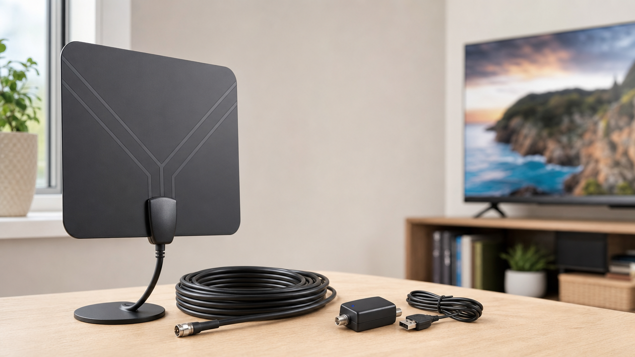Indoor Digital TV Antenna Wholesale From US$1.82: Build a $16.99 Cord-Cutting Offer