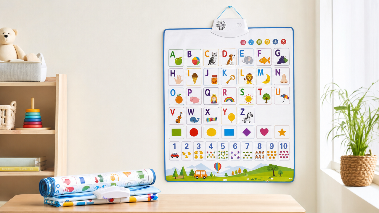 Interactive Talking Alphabet Poster Wholesale From US$0.98: Build a $12.99 Retail Offer
