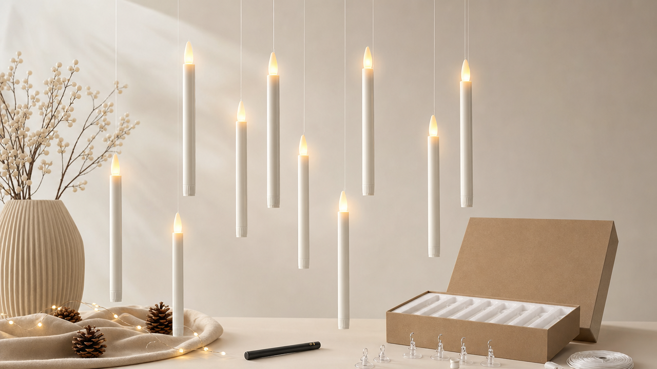 Floating LED Candles Wholesale From US$1.95: Build an $11.99 Seasonal Decor Offer