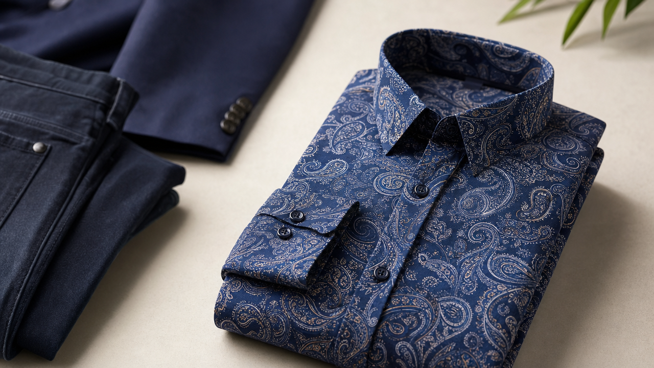 Men's Paisley Shirt Wholesale From US$4.76: Sell Printed Button-Downs at $16.99