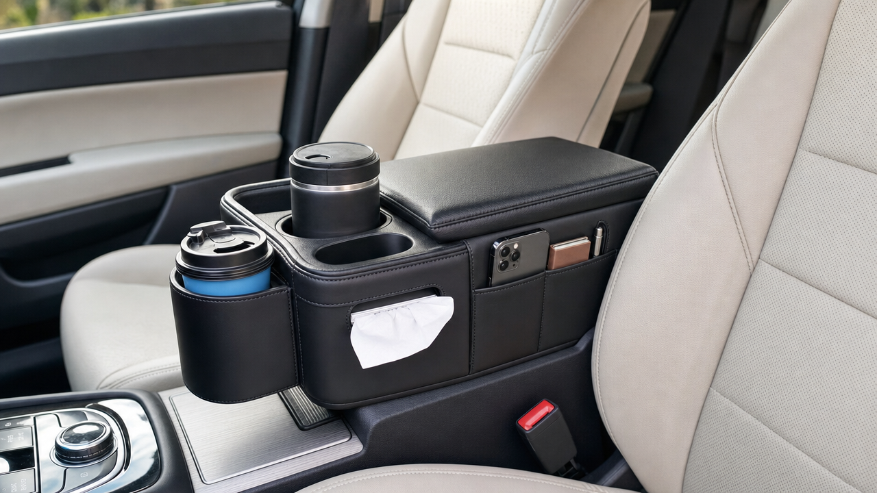 Car Armrest Organizer Wholesale From US$1.40: Sell a $21.99 Console Upgrade