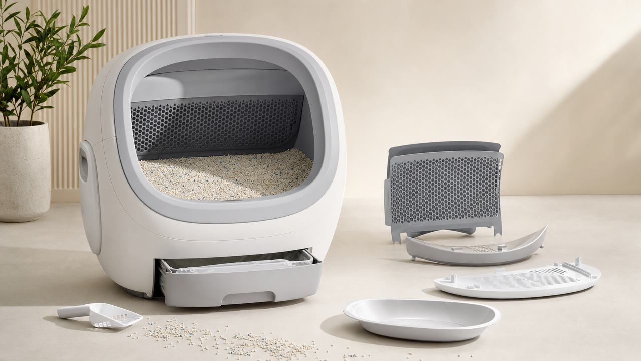 Open-Top Self-Cleaning Cat Litter Box Wholesale From US$42.00: Build a $169.99 Pet-Care Offer