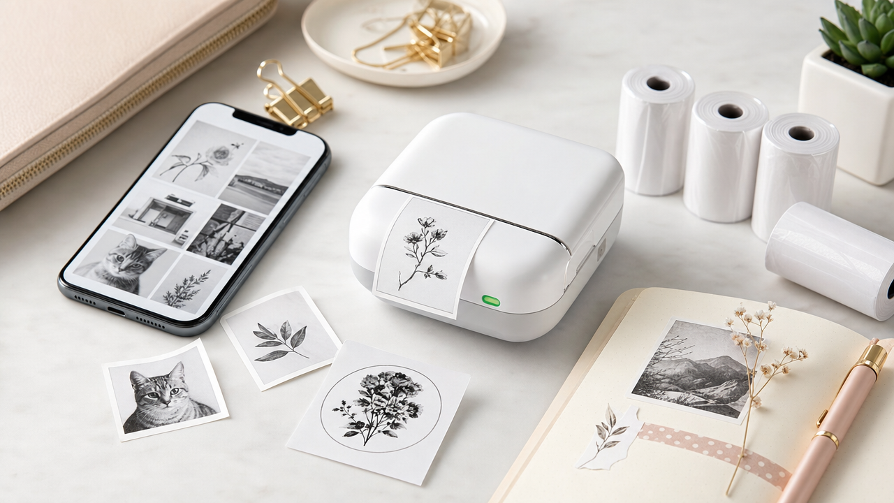 Portable Mini Thermal Printer Wholesale: The Pocket Gadget Built for Short-Video Selling