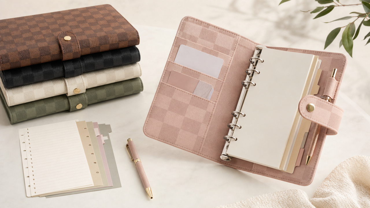 Refillable A5 Planner Wholesale From US$1.12: Build a Back-to-School Organizer With Year-Round Appeal