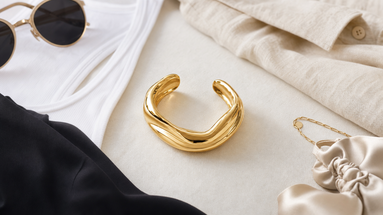 Sculptural Cuff Bracelet Wholesale From US$0.53: A Polished Accessory With Easy Styling Value
