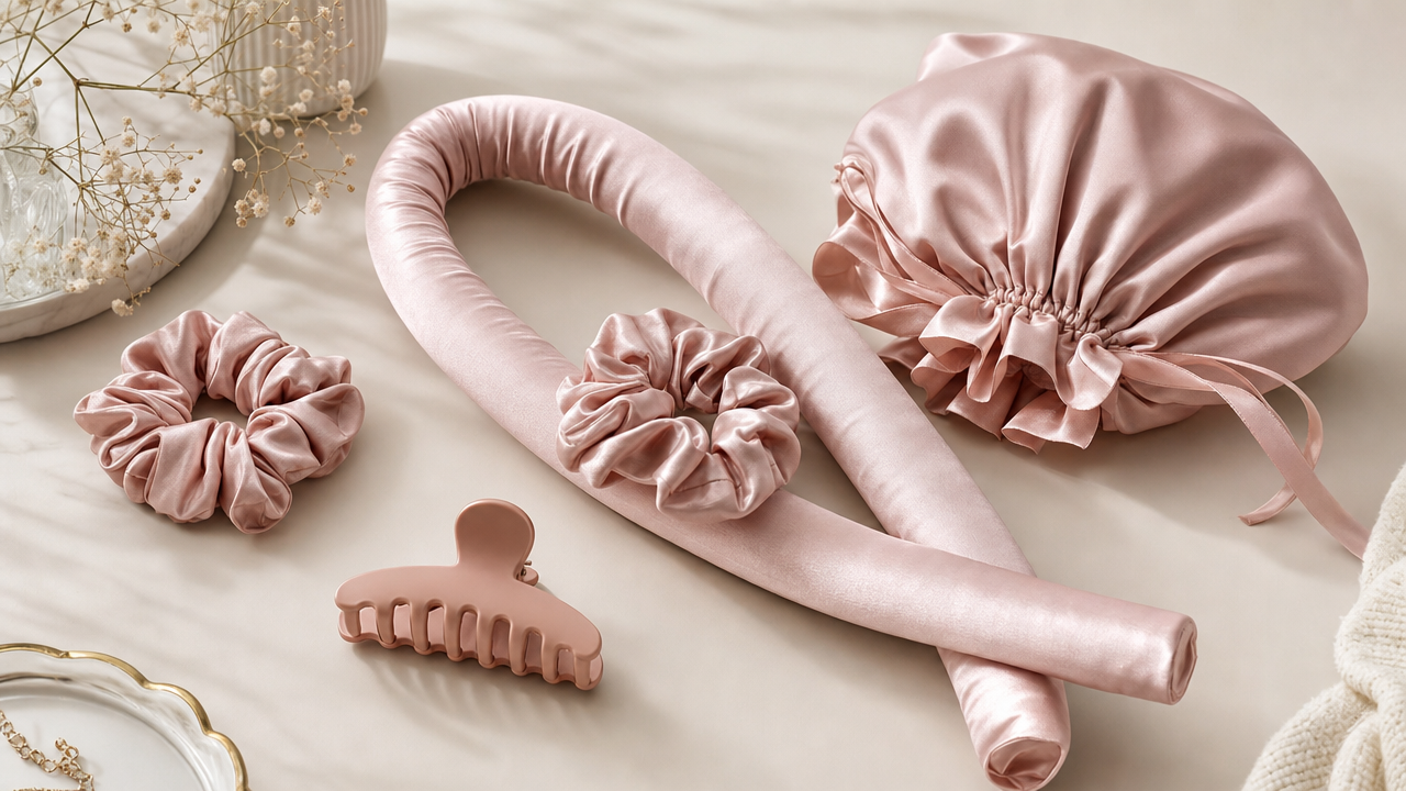 Silk Heatless Curler Set Wholesale: A TikTok Hair Tool With Easy Overnight Results