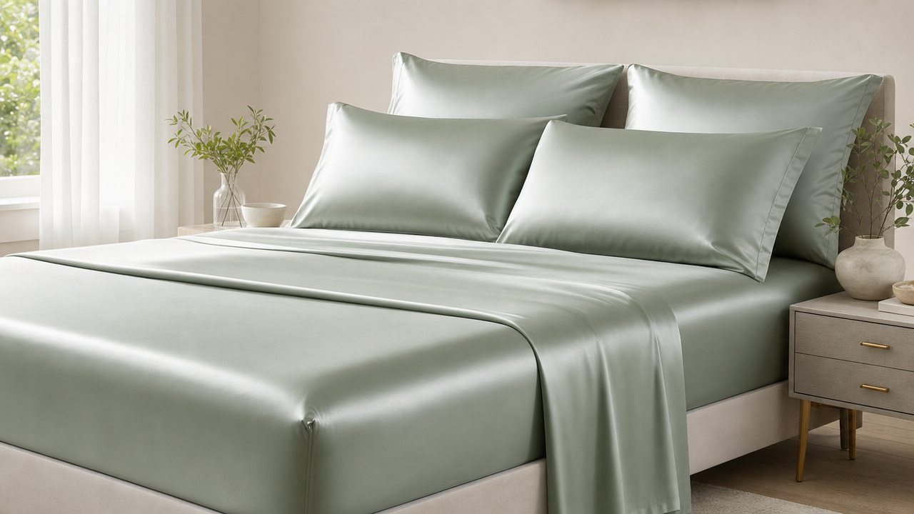 Six-Piece Satin Sheet Set Offer: Comparable Options From US$6.30
