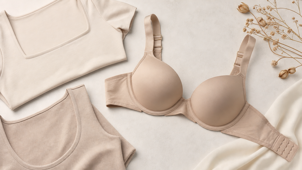 Smooth Scoop-Neck Balconette Bras: Sell the Neckline and Fit