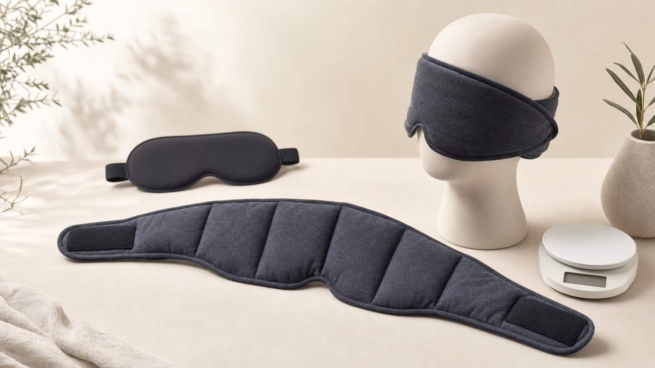 360-Degree Weighted Sleep Mask: Compare Similar Wholesale Options From US$1.56 Against a $38.99 Retail Benchmark