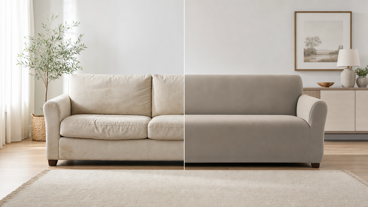 Stretch Couch Slipcover Wholesale From US$2.38: Build a $17.17 Home Refresh Offer
