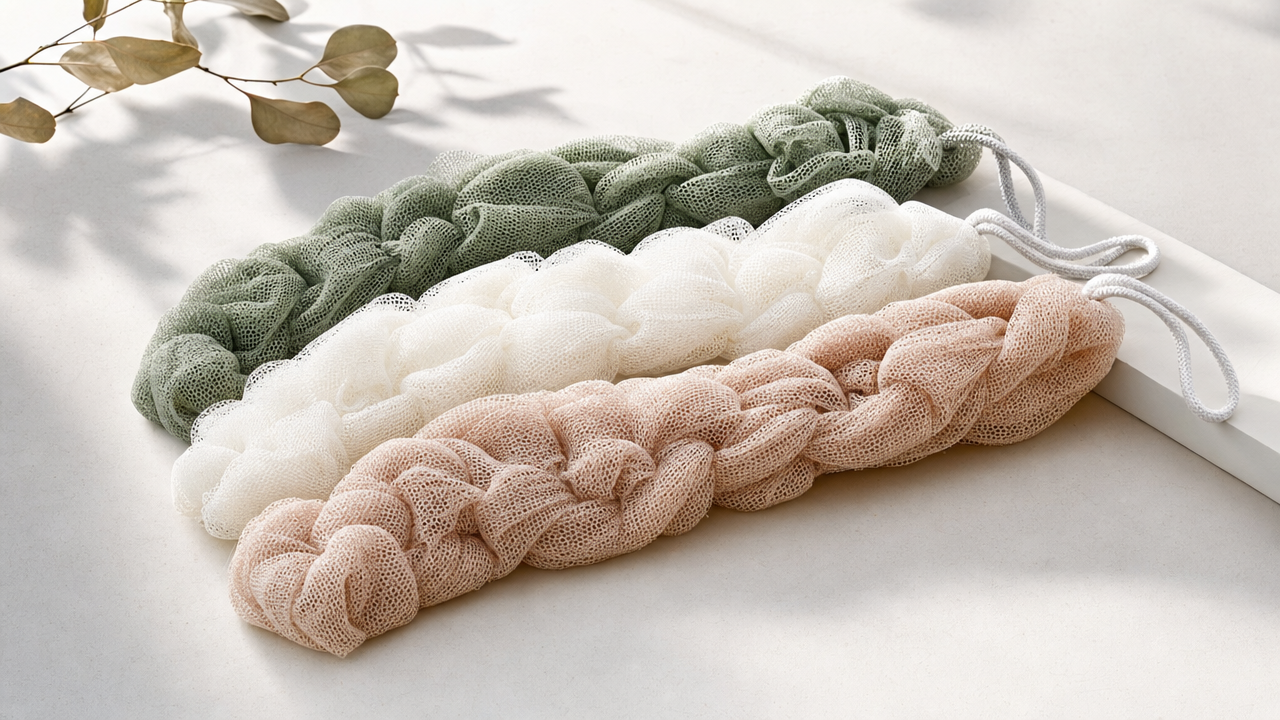 Long Mesh Bath Sponge Wholesale From US$0.28: Build a $12.99 Three-Pack