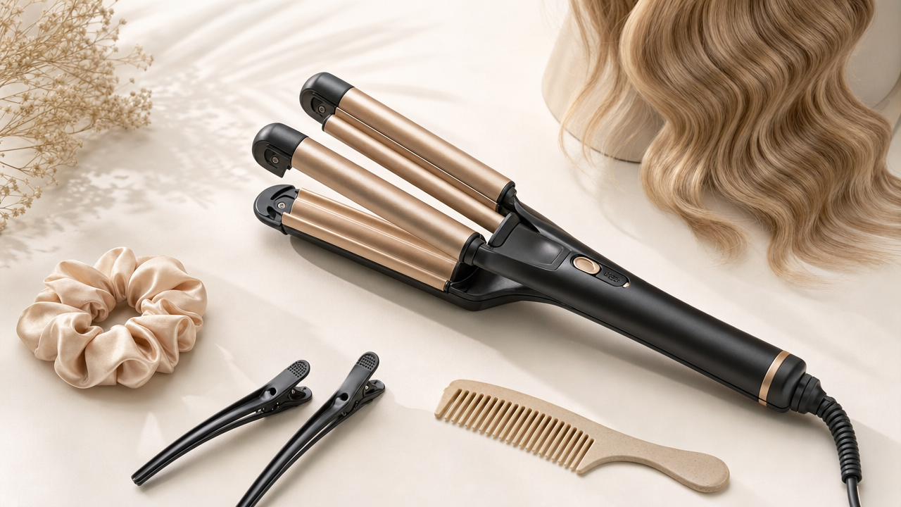 Triple Barrel Hair Waver Wholesale From US$2.94: A Demo-Friendly Tool for Summer Waves