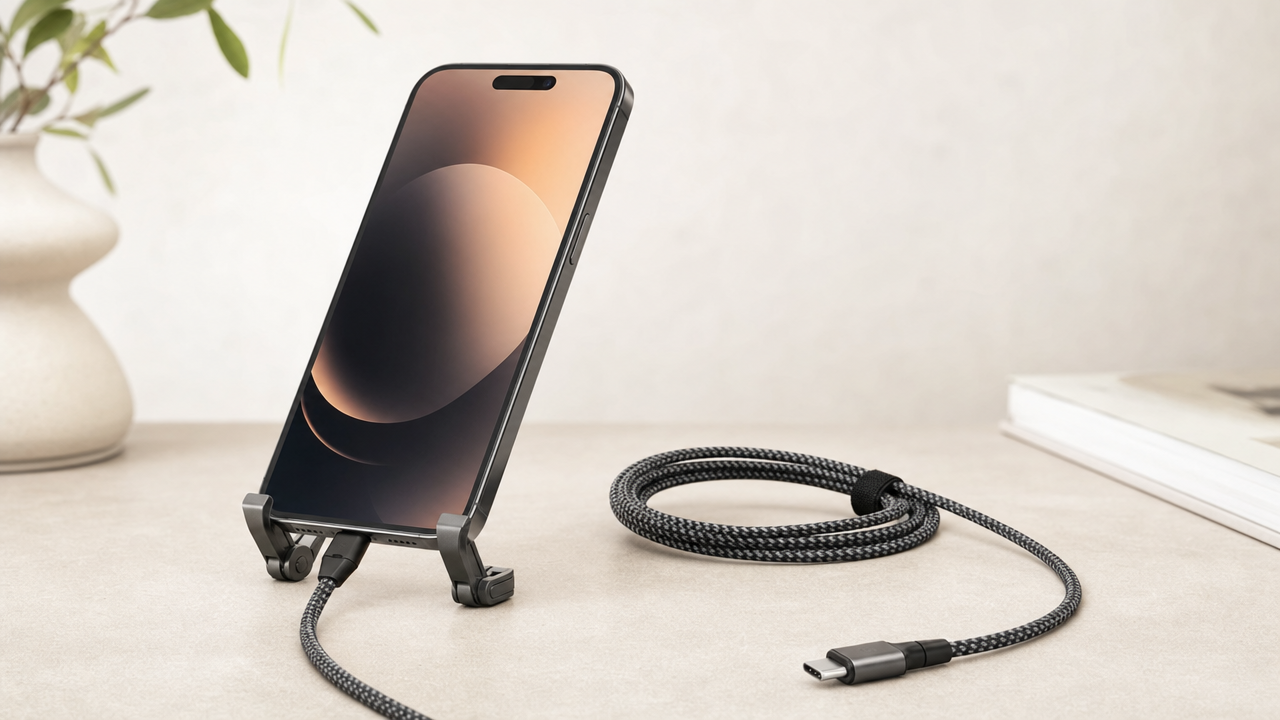 USB-C Charging Cable With Phone Stand Wholesale: Build a $13.99 Two-in-One Offer