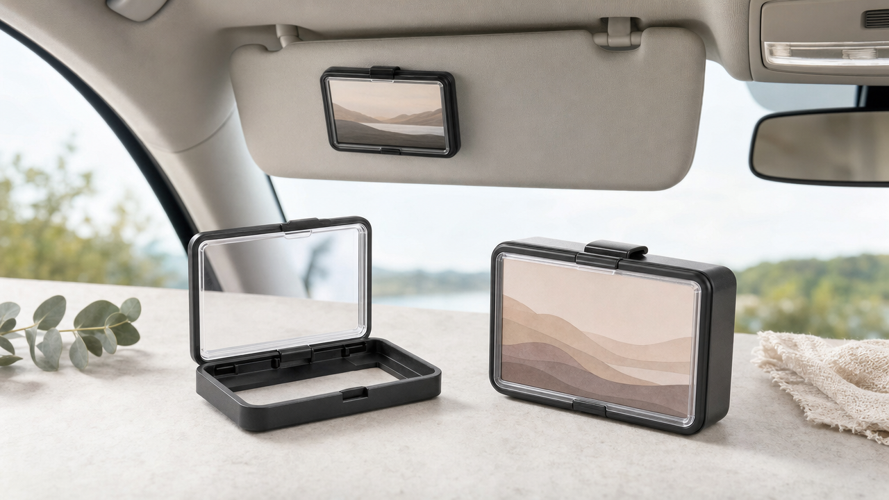 Magnetic Car Visor Photo Clips: Build a Two-Pack Gift Offer