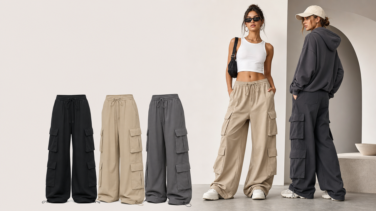 Wide Leg Cargo Pants Wholesale: A Utility Fashion Item Built for Fast Outfit Sales