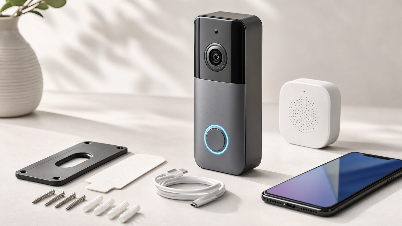 Wireless Video Doorbell Camera Wholesale From US$3.60: Build a $20.57 Smart-Home Offer