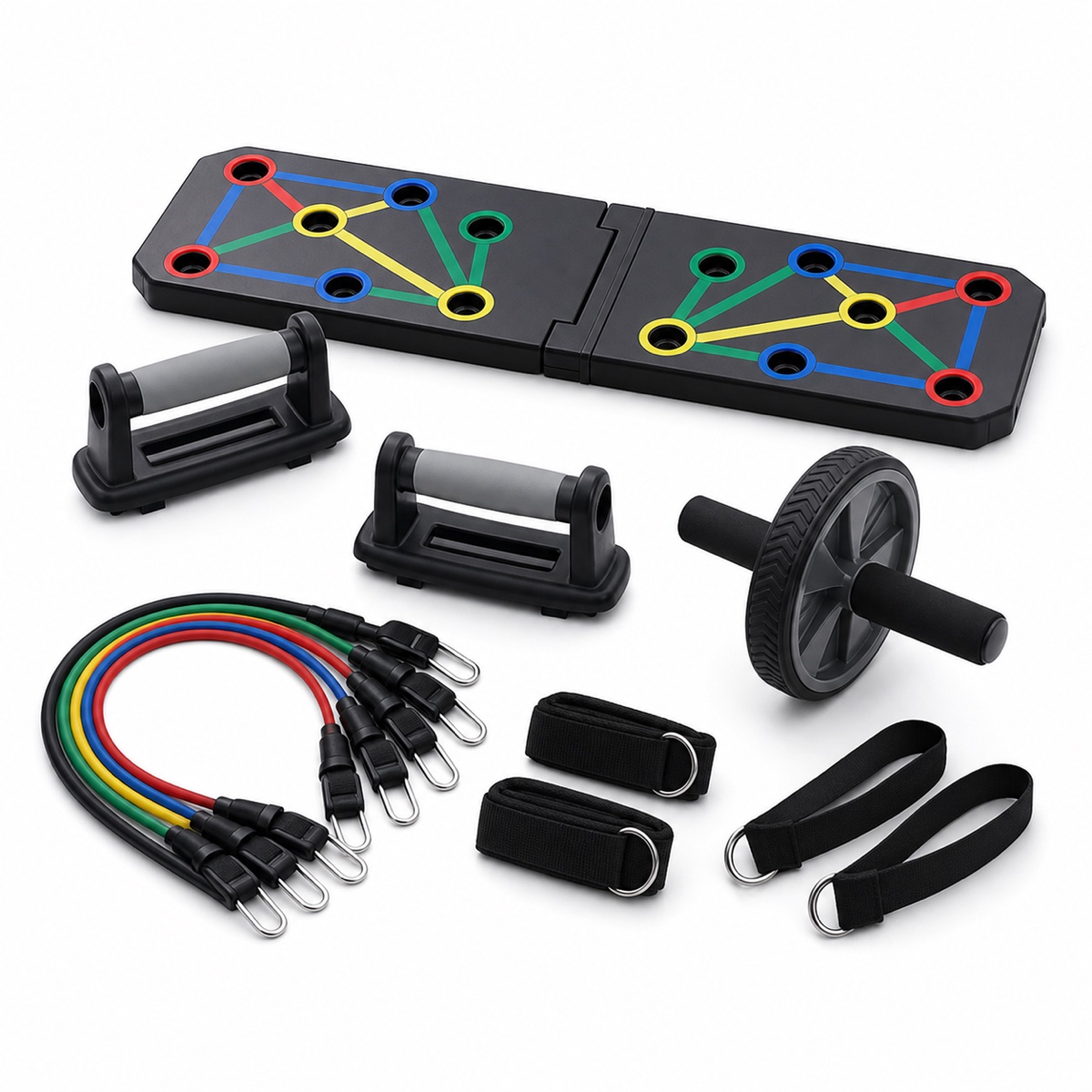 Foldable push-up board workout kit wholesale home fitness product image