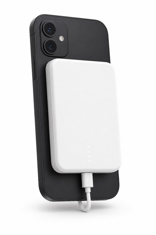 Magnetic portable power bank wholesale wireless charger product image