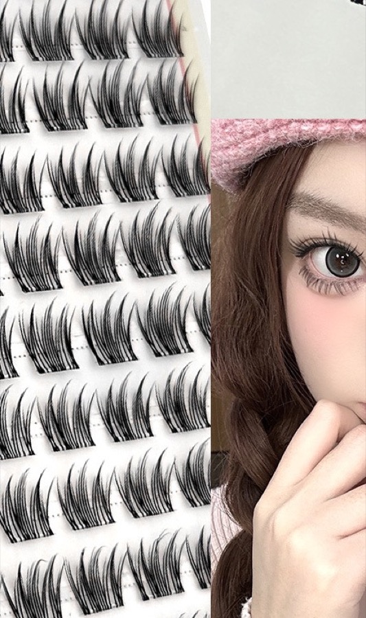 Self-adhesive lash clusters wholesale product image