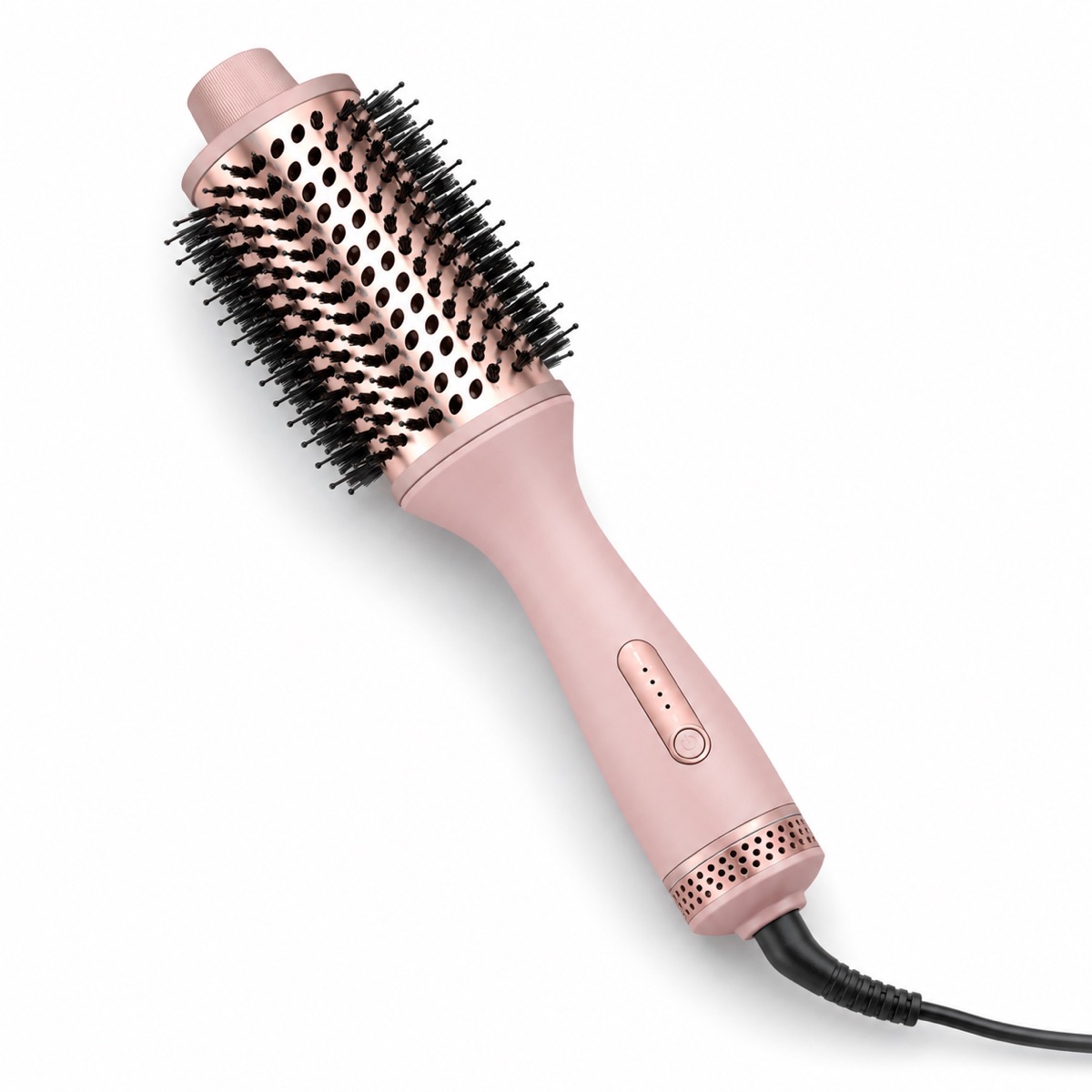 Thermal blowout brush wholesale heated round hair brush product image