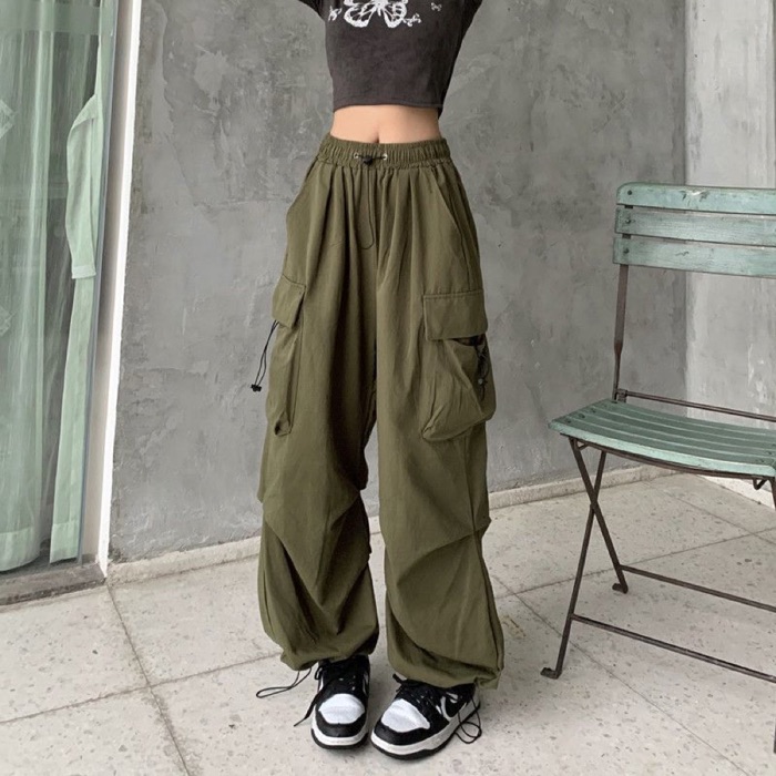 Wide leg cargo pants wholesale product image